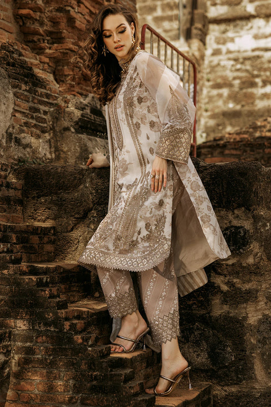 Charizma Vasal Luxury Lawn Embroidered 3 Piece Unstitched VSL25-06