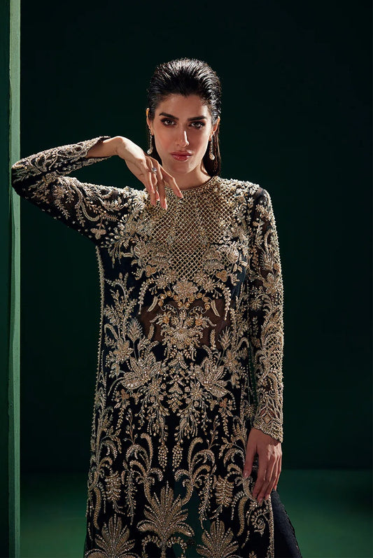 Soraya - Luxury Organza Embroidered Unstitched 3 Piece - Éclat