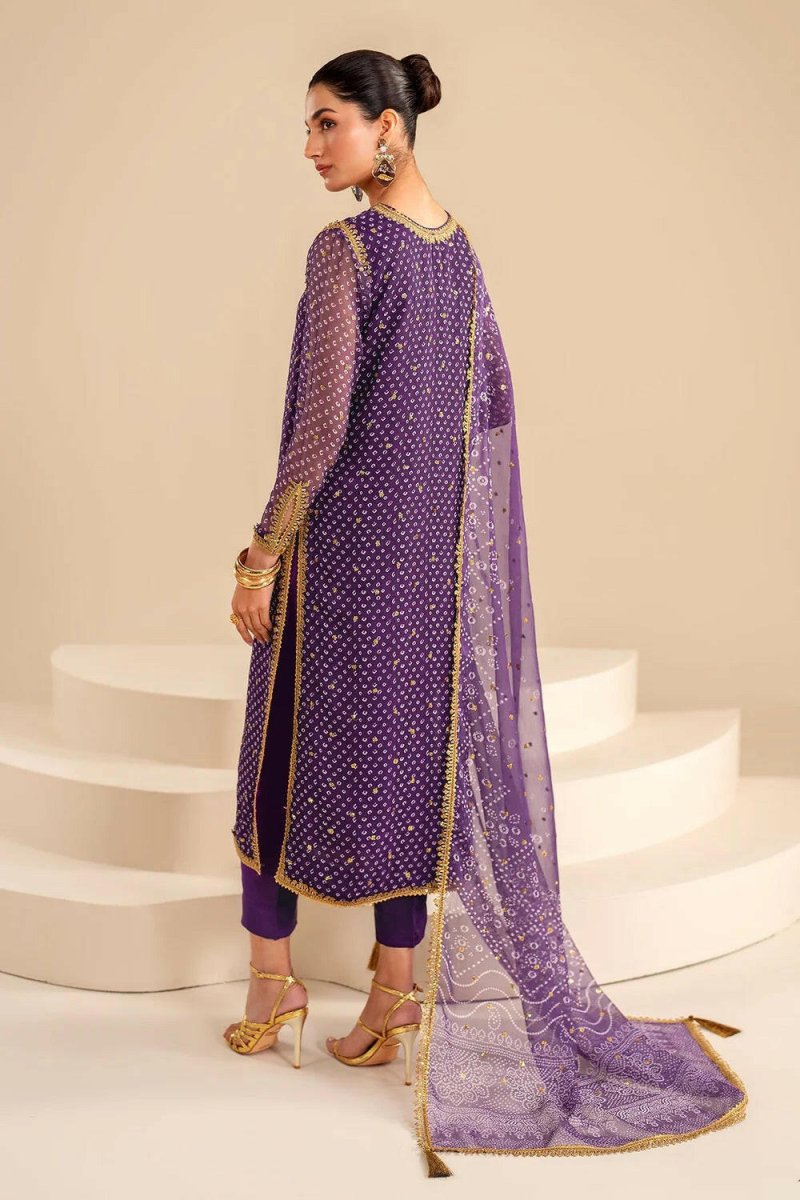 Baroque Embroidered Swiss Lawn Unstitched 3 Piece SF - 625 - 3 Pieces Lawn - Zainabjees
