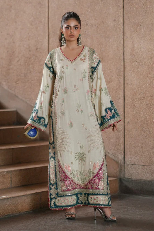 Pehnawa Luxury Silk Embroidered 3Pc Unstitched Suit Nainpreet