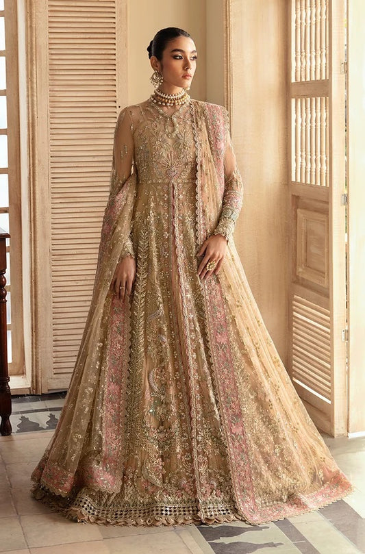 Soraya Irina Luxury Net Embroidered Unstitched 3PC Suit PA-138