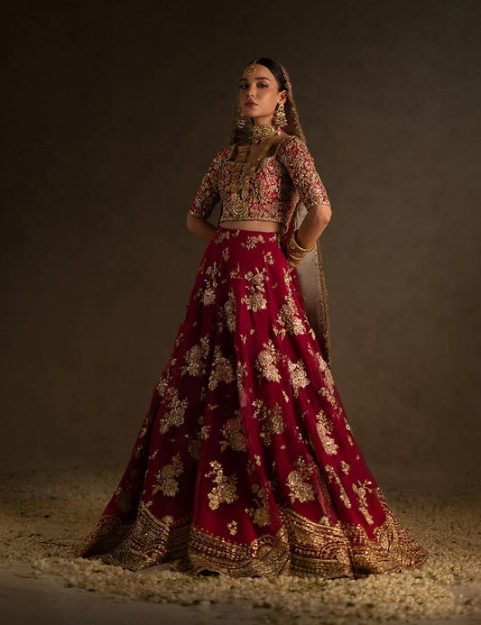 Zuria Dor Organza Embroidered Unstitched 3PC Suit-Nour Neue