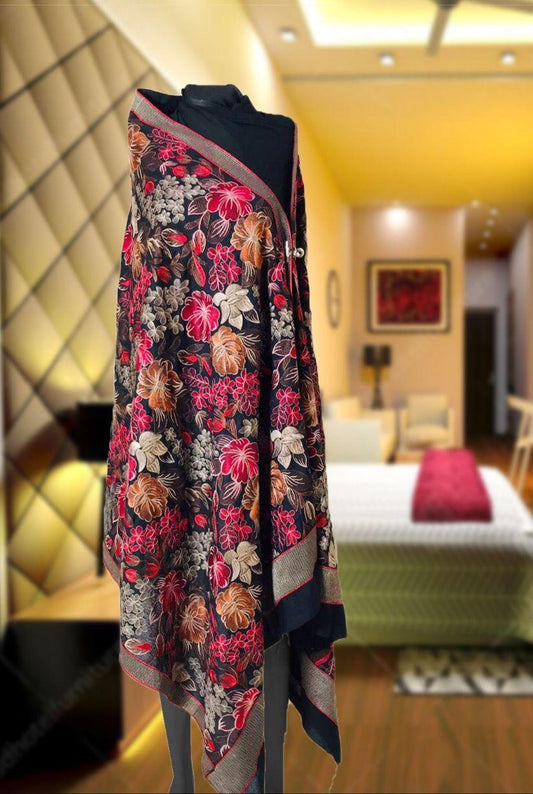 Bareeze GULMINA Embroidered Karandi Shawl Wedding Collection