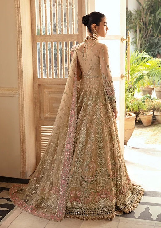 Soraya Irina Luxury Net Embroidered Unstitched 3PC Suit PA-138