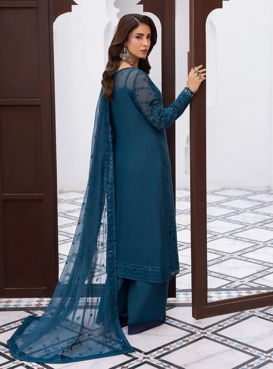 Gulaal Mist Luxury Chiffon Embroidered Unstitched 3PC Suit PA-234