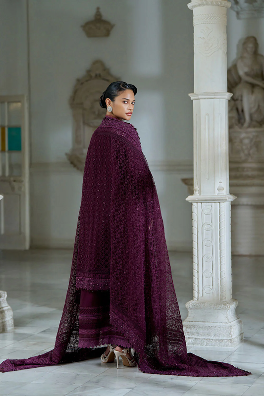 Sobia Nazir Luxury Lawn Eid Edition 2026 Unstitched Design 3B MAJENTA