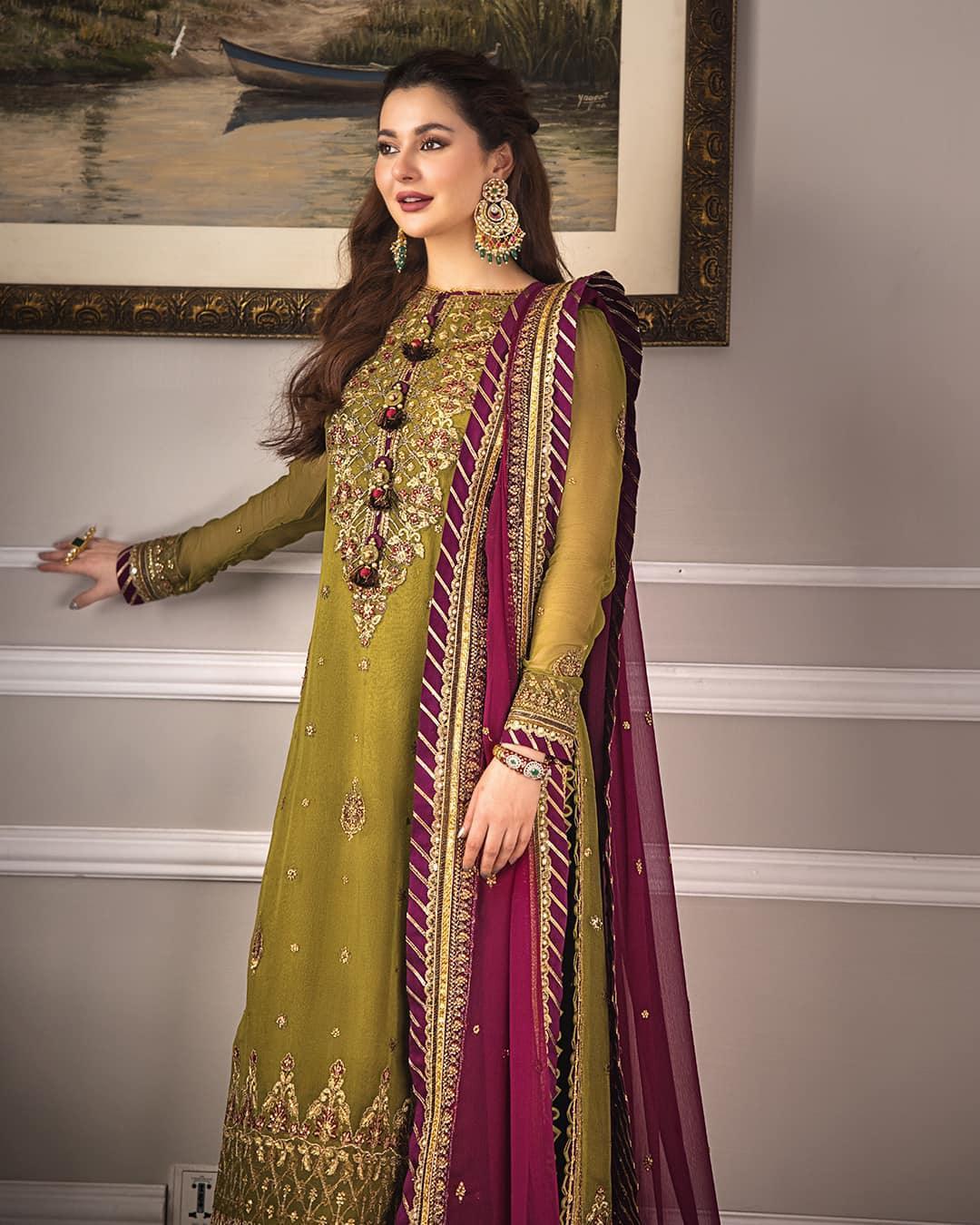 Asim Jofa Zari Sitara Embroidered Chiffon Unstitched 3 Piece Dress - AJZS 06 - 3 pieces chiffon - Zainabjees