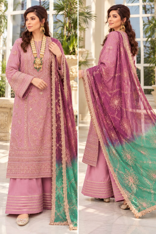 Pehnawa Ayesha Luxury Organza Embroidered 3Pc Unstitched PA-308
