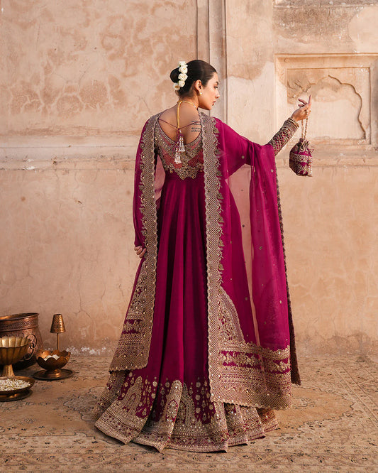 Faiza Saqlain Wedding Festive Luxury Chiffon Embroidered Collection Cassia