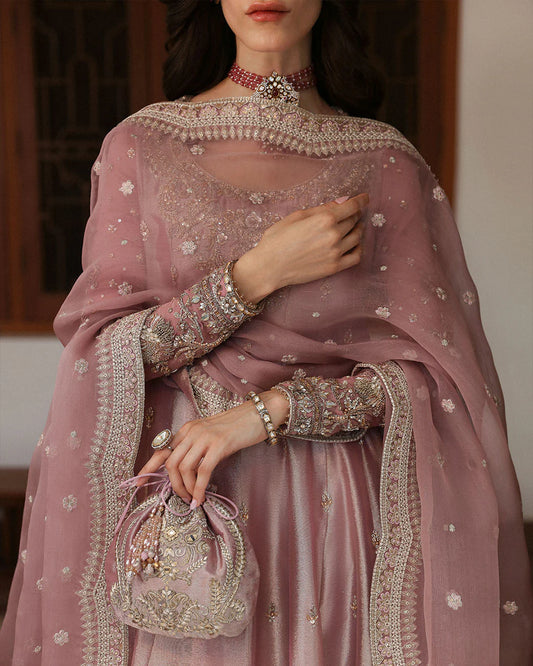 Faiza Saqlain Weddin Festive Maysori Unstitched Embroidered Collection HALINA