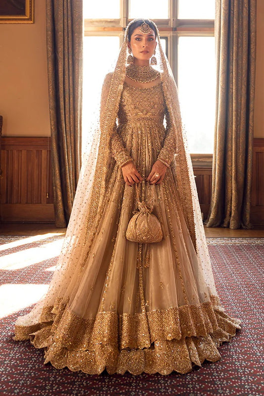 Faiza Saqlain - Luxury Net Embroidered Unstitched 3 Piece - Zariana