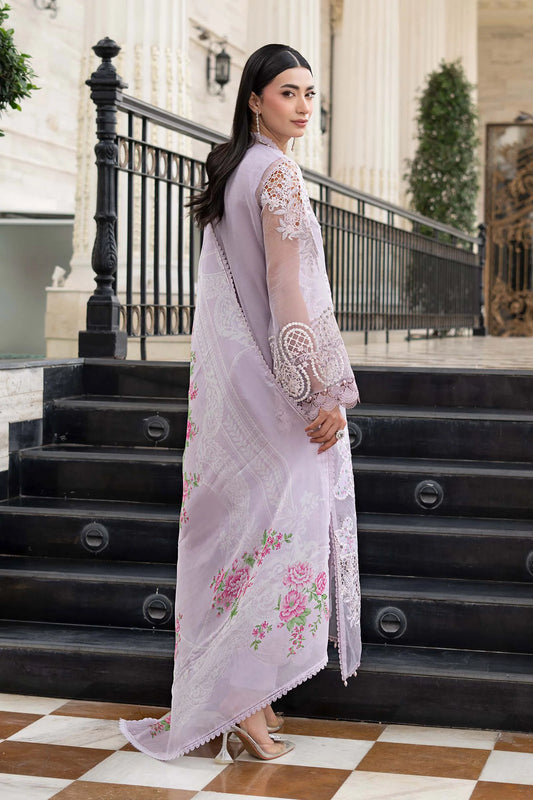 Maria B Luxury Embroidered Lawn Unstitched 3Pc Suit