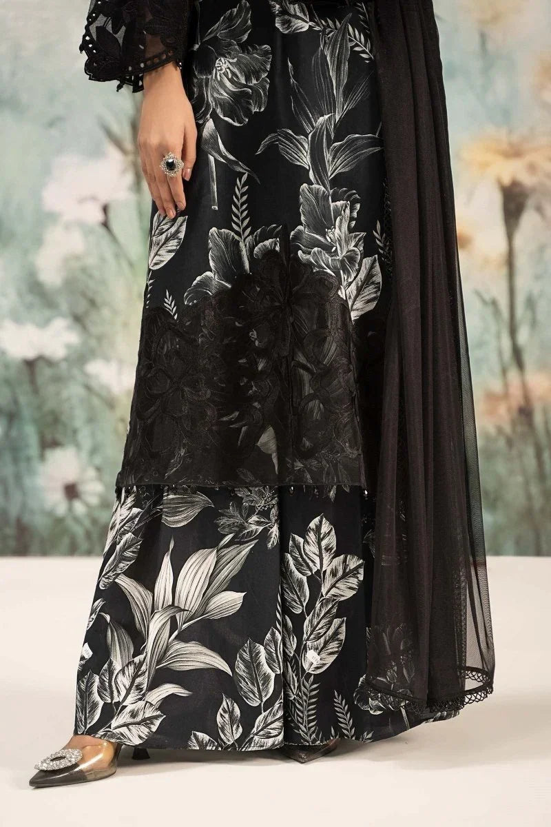 Maria.B Luxury Lawn Embroidered 3 Piece DW - EF25 - 29 - 3 Pieces Lawn - Zainabjees