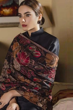 Bareeze Luxury Karandi Shawl Fully Embroidered 2026