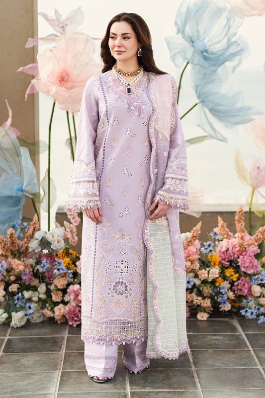 Qalamkar Sahil kinare Luxury Lawn Unstitched 3Pc Suit FK-09 EVELYN