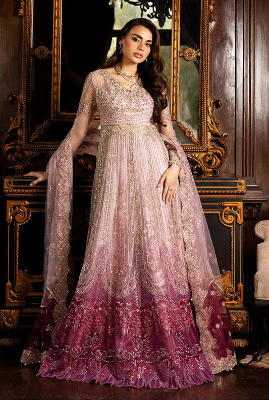 Mushq - Luxury Net Embroidered Unstitched 3 Piece - GEET