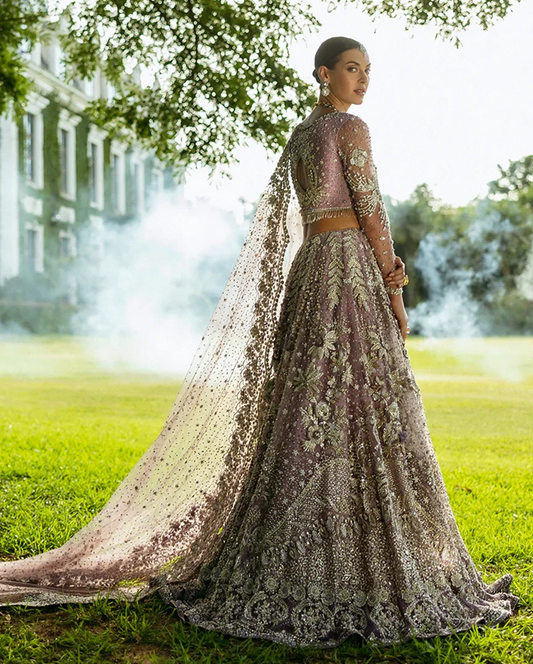 Mushq Luxury Net Embroidered Hand Emblishment Collection Mirabelle