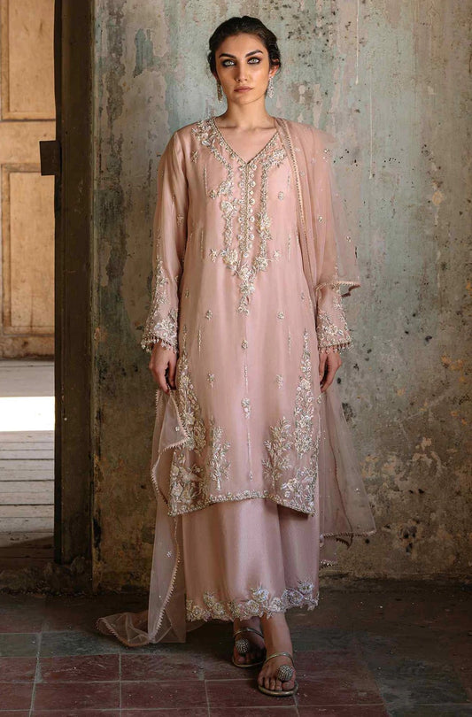Misha Lakhani - Luxury Silk Embroidered Unstitched 3 Piece - Alisha Izaar