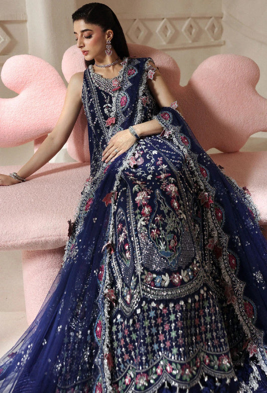 Republic Womenswear - Clarisse - Luxury Net Embroidered Unstitched 3 Piece