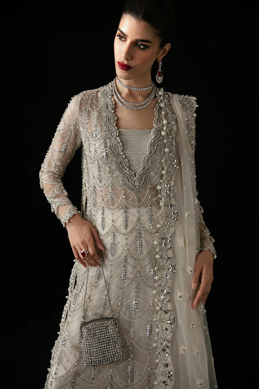 Elan Luxury Net Embroidered Collection LUMIÈRE DE NEIG (EP-21302)