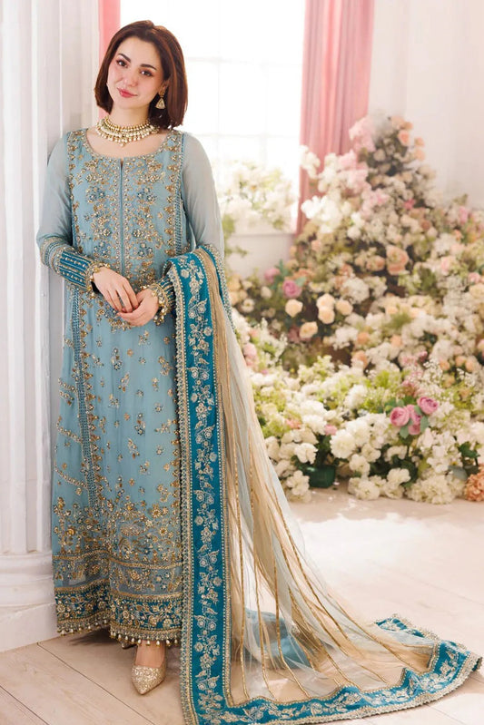 Charizma - Dastan-E-Jashan - Embroidered Chiffon 3 Piece Unstitched DJ5-08