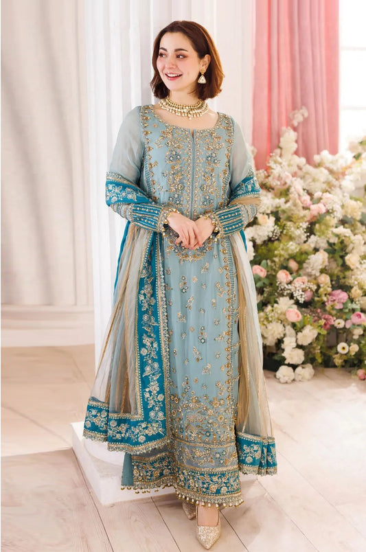 Charizma - Dastan-E-Jashan - Embroidered Chiffon 3 Piece Unstitched DJ5-08