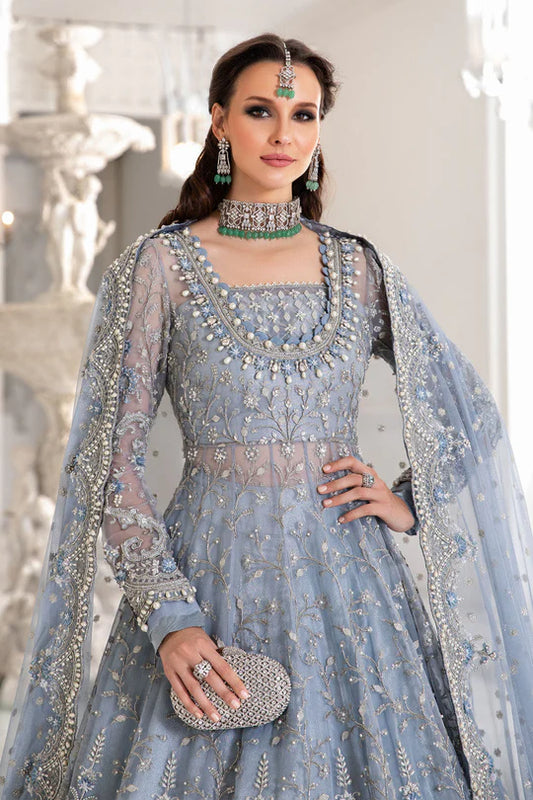 Maria.B Net Embroidered Unstitched 3 Pieces Collection MC-041