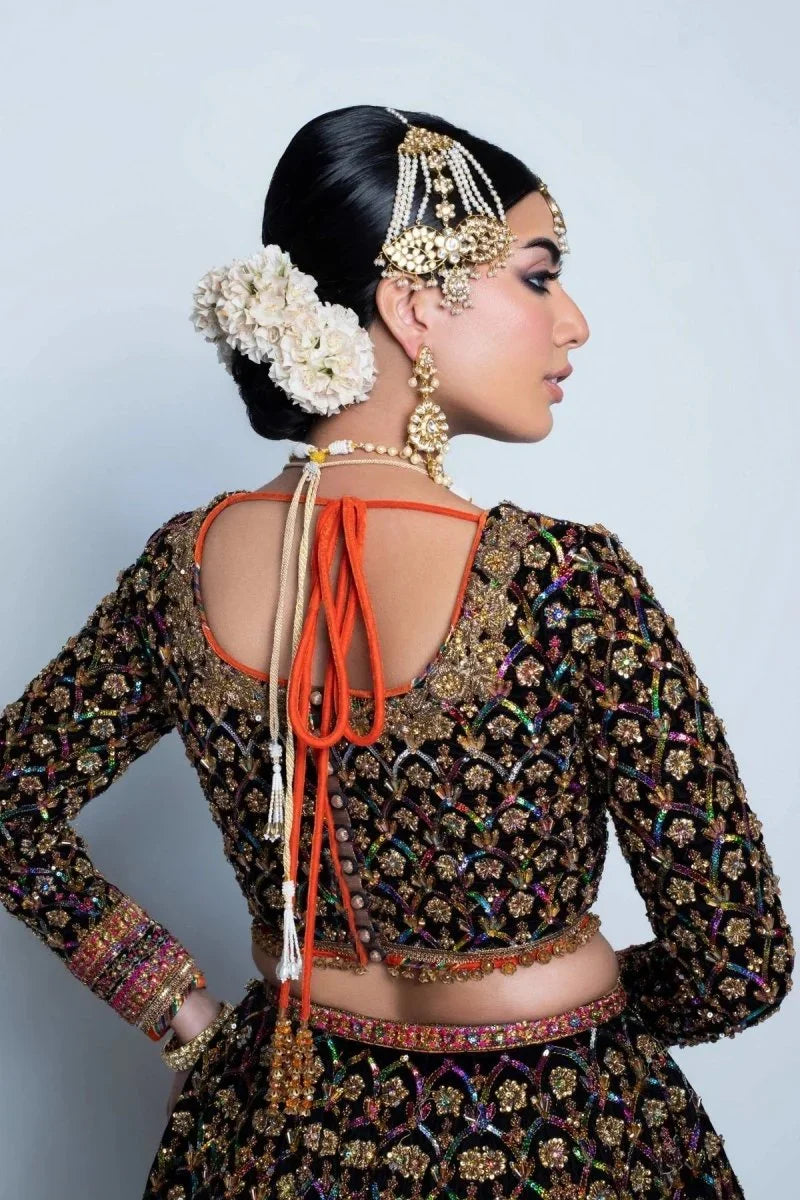 Fahad Hussayn Luxury Raw Silk Embroidered 3 Piece Unstitched Naushayz - 3 Pieces Raw Silk - Zainabjees