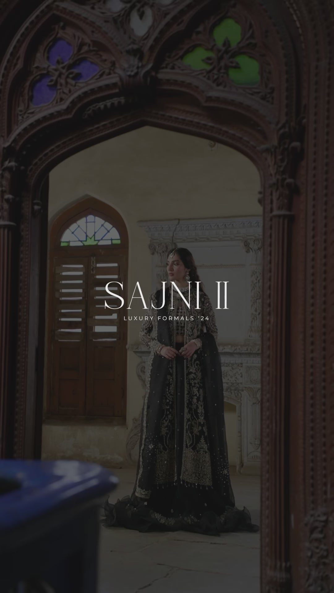 Kanwal Malik Luxury Organza Embroidered Unsticthed 3 Piece - Shahtaj