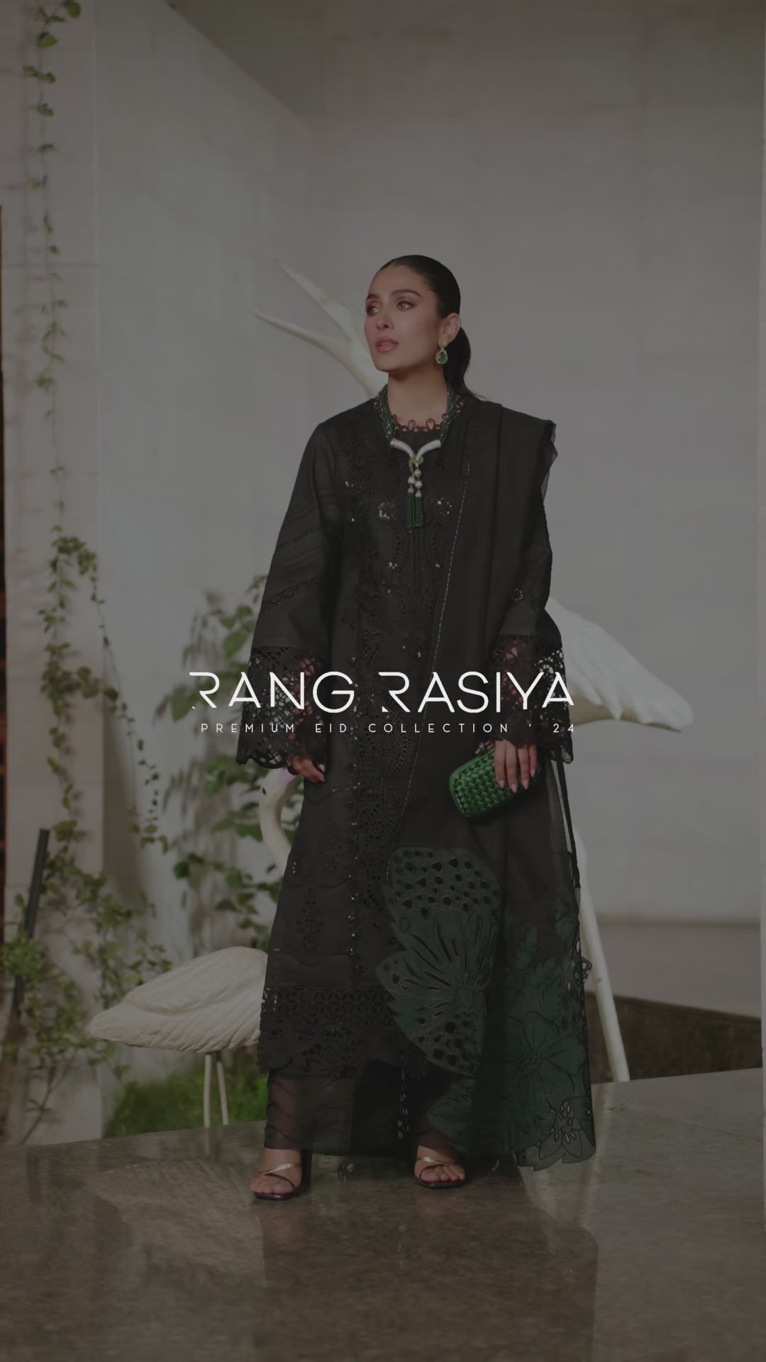 Rang Rasiya Premium Embroidered Lawn 3Pc Unstitched Suit D-06