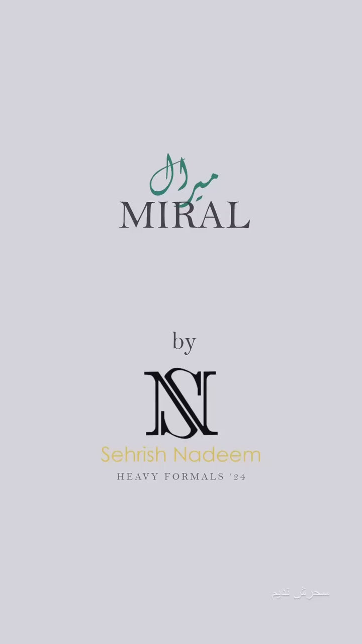 Sehrish Nadeem Luxury Raw Silk Unstitched 3 Piece Miral 2014