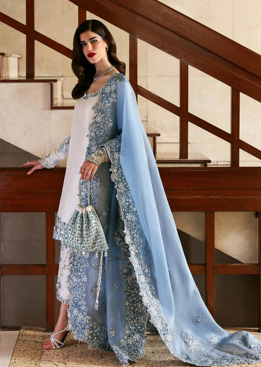 Hussain Rehar - Virelle - Lawn Embroidered Unstitched 3 Piece