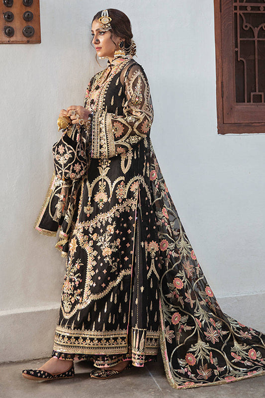 Mohsin Naveed Ranjha MNR Wedding Festive Unstitched Organza Embroidered ZWU-04 MALHAR