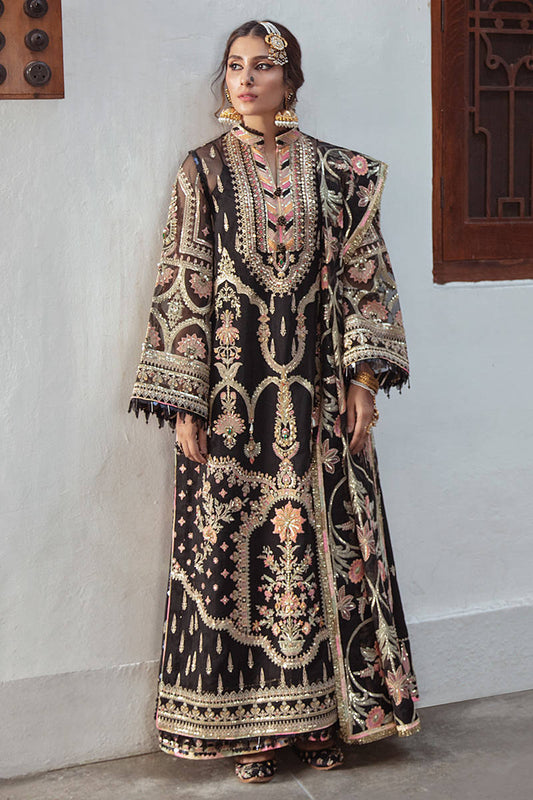 Mohsin Naveed Ranjha MNR Wedding Festive Unstitched Organza Embroidered ZWU-04 MALHAR