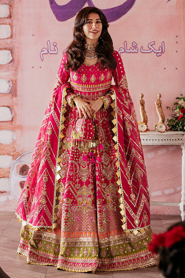 Zarlish by Mohsin Naveed Ranjha Wedding Festive – Musarrat Nazir 3 Pieces Unstitched Zw -26