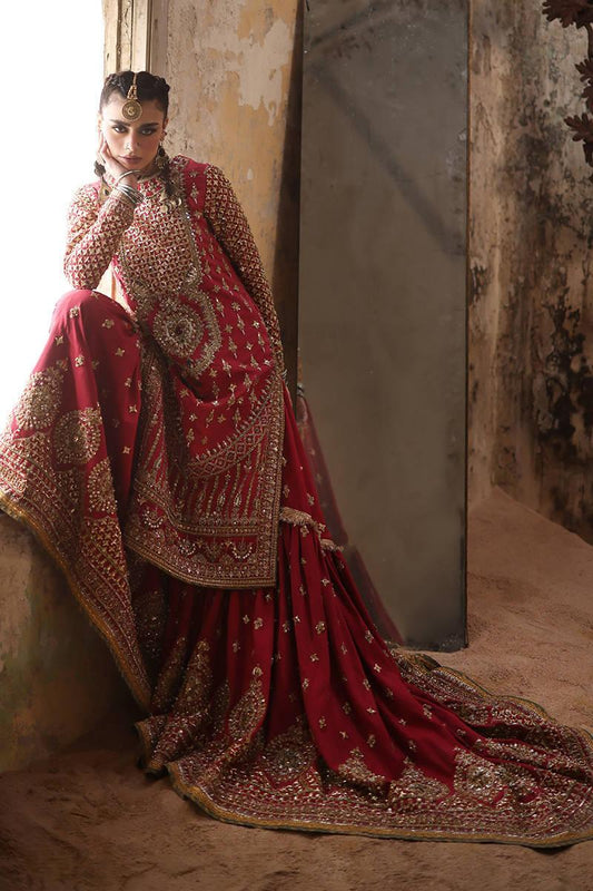 Moshsin Naveed Ranjha Orgnaza Hand Made Unstitched Collection Ruhi Begum