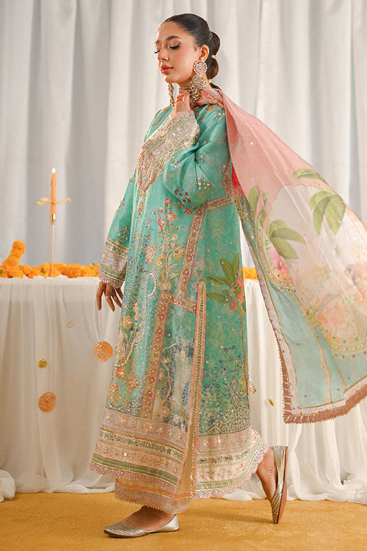 Ansab Jahangir Luxury Swiss Digital Printed & Embroidered Collection Faraal