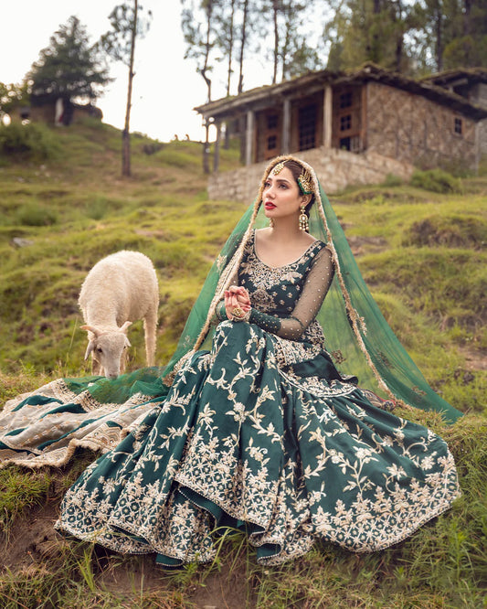 Faiza Saqlain Formal Luxury Raw Silk Unstitched 3 Piece Durkhanai