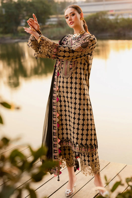 Charizma Lawn Unstitched 3 Piece Festive Edit Lawn Collection CQ5-05