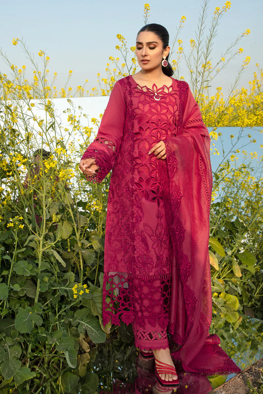 Rang Rasiya Luxury Lawn Unstitched 3 Piece Maya RR-24