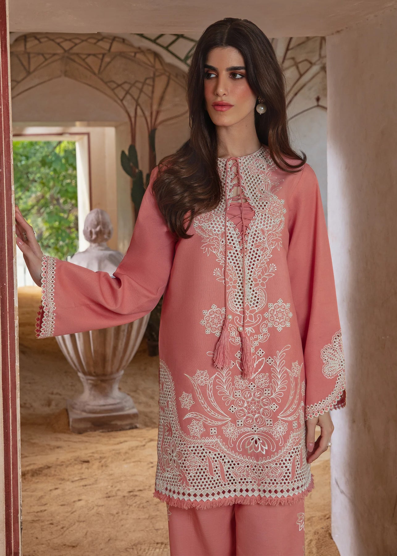 Crimson Luxury Lawn Eid Collection Unstitched Amal CRWP 3A