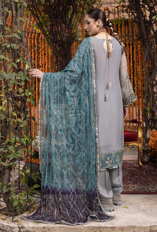 Adan Libas Luxury Chiffon Embroidered Collection RANG-E-MEHFIL 005