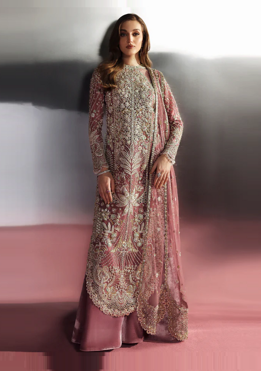 Soraya Luxury Organza Embroidered Unstitched 3PC Suit-Velisse