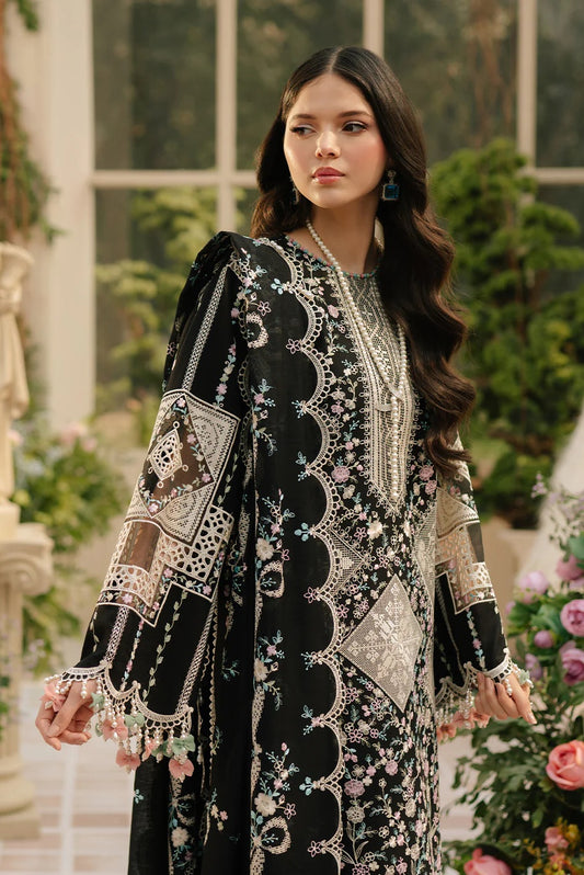 Bin Ilyas  Fareesa - 103 - B - Luxury Lawn Embroidered Unstitched 3 Piece