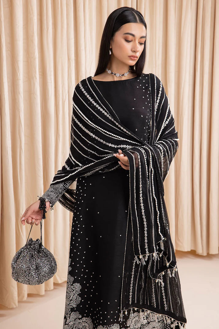 Jazmin Luxury Formals Unstitched Collection Embroidered Raw Silk UR-7001