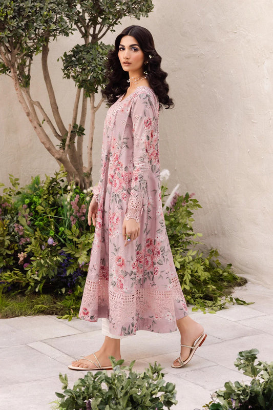 Dahlia by Iznik Embroidered Lawn Suits Unstitched 3 Piece DL-09 Whisper - Summer Collection