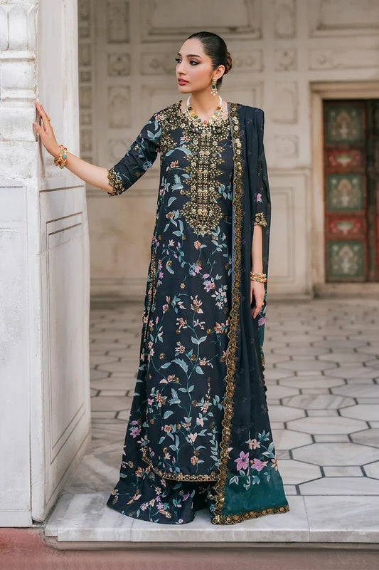Iznik - Luxury Lawn Embroidered 3 Piece Unstitched - UE-317