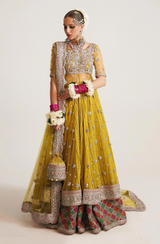 Hussain Rehar Wedding Festive Unstitched 3 Pieces MOORE Mayon Collection