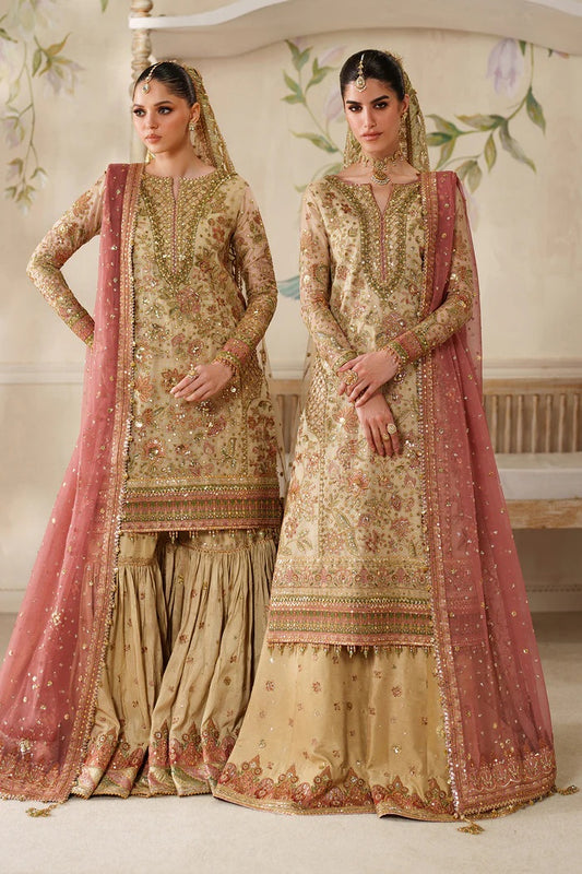 Baroque - Luxury Mysoory Embroidered Unstitched 3 Piece - CH14-02