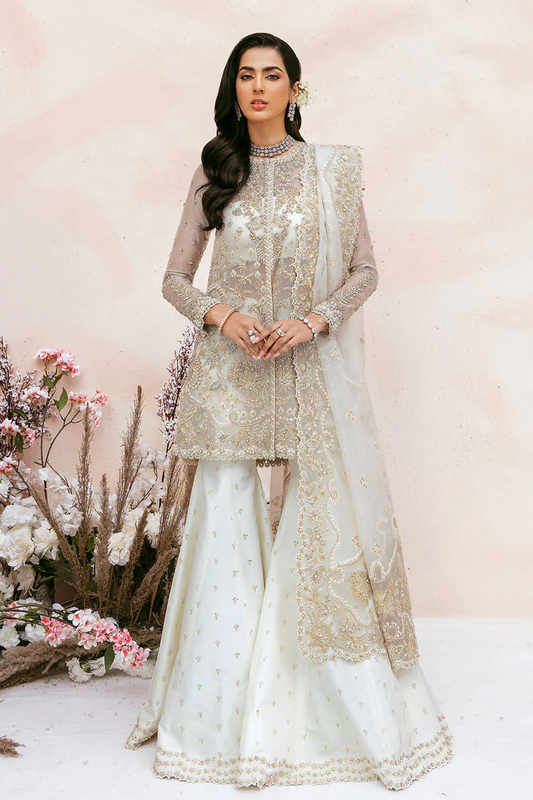 Soraya Wedding Festive Organza Embroidered Collection OPALINE